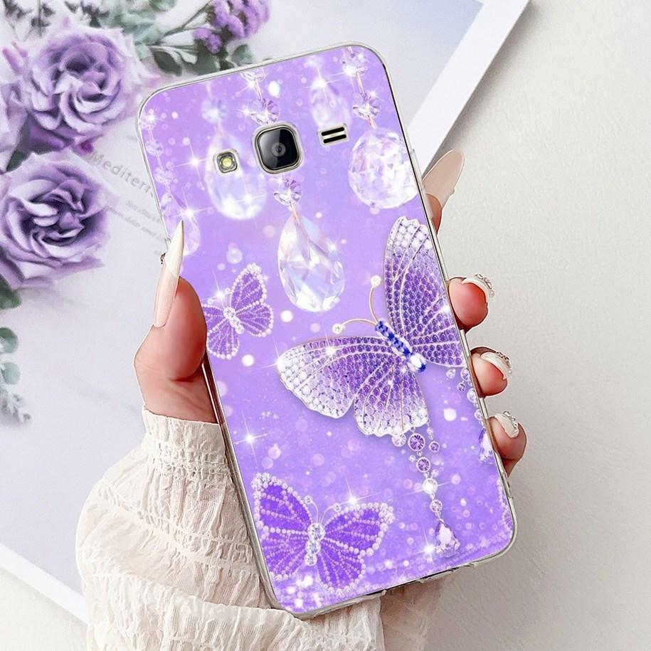 For Samsung Galaxy J5 2015 2016 Case SM-J500F SM-J510F Silicone Cover Cute Cat Cartoom Soft Funda For Samsung J7 2016 J710F Capa