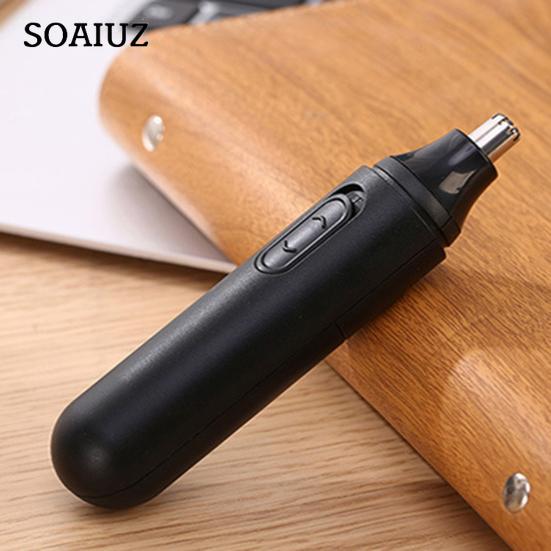 Nose Hair Shaver Useful Washable Pen Shape Electric Nose Hair Scissor Traveling Electric Nose Hair Trimmer Makeup Tool Nose Hair Trimmer