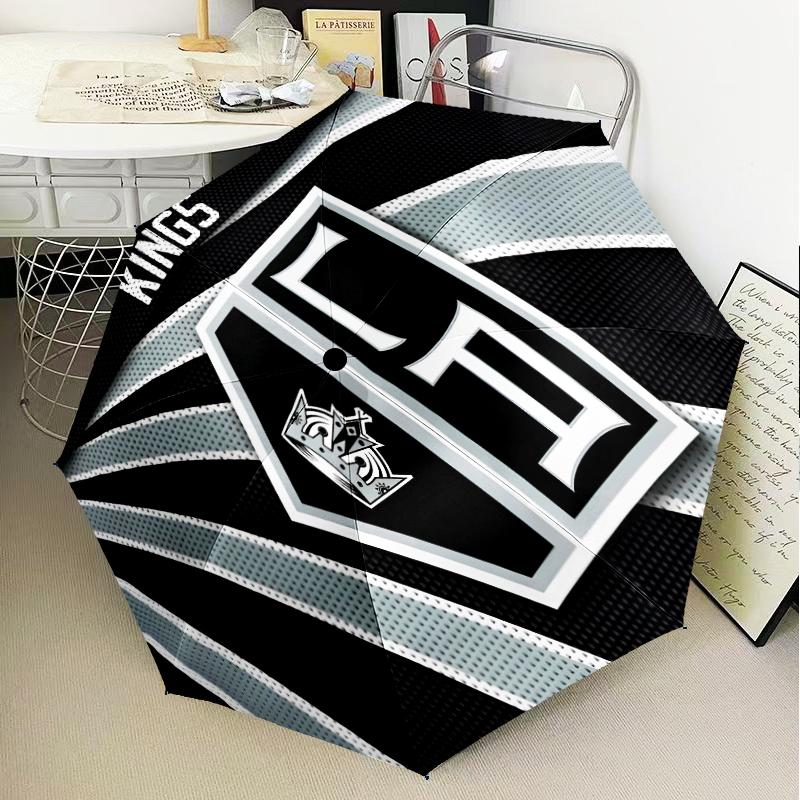Los Angeles ice hockey Umbrella Folding umbrella, automatic umbrella 8-Frame for Travel, camping Use Gift for Halloween Christmas