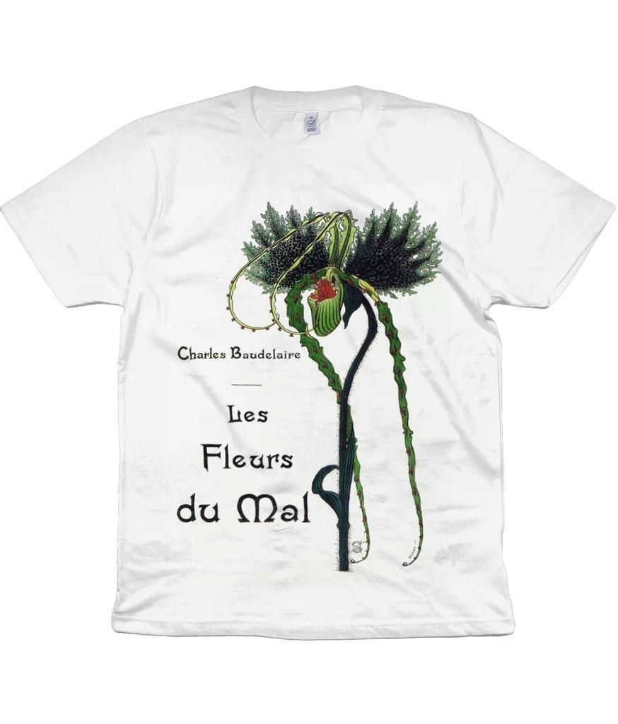 Les Fleurs du Mal - Carlos Schwabe - 1900 - Organic T-Shirt Mens Womens Tees Top - Paris - Baudelaire M