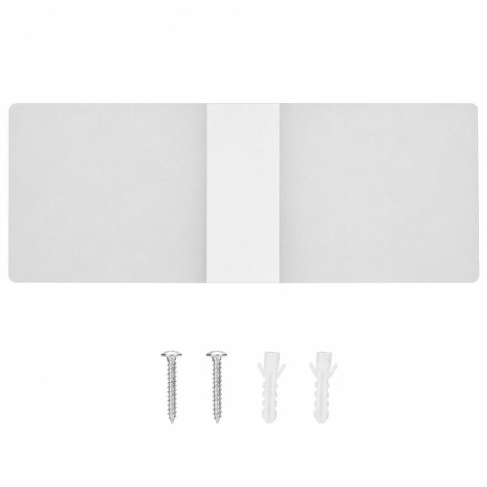 Easy Installation AC85-265V LED Wall Sconce White Acrylic Wall Lamp Rectangular Dimmable Wall Mount Light Bedroom