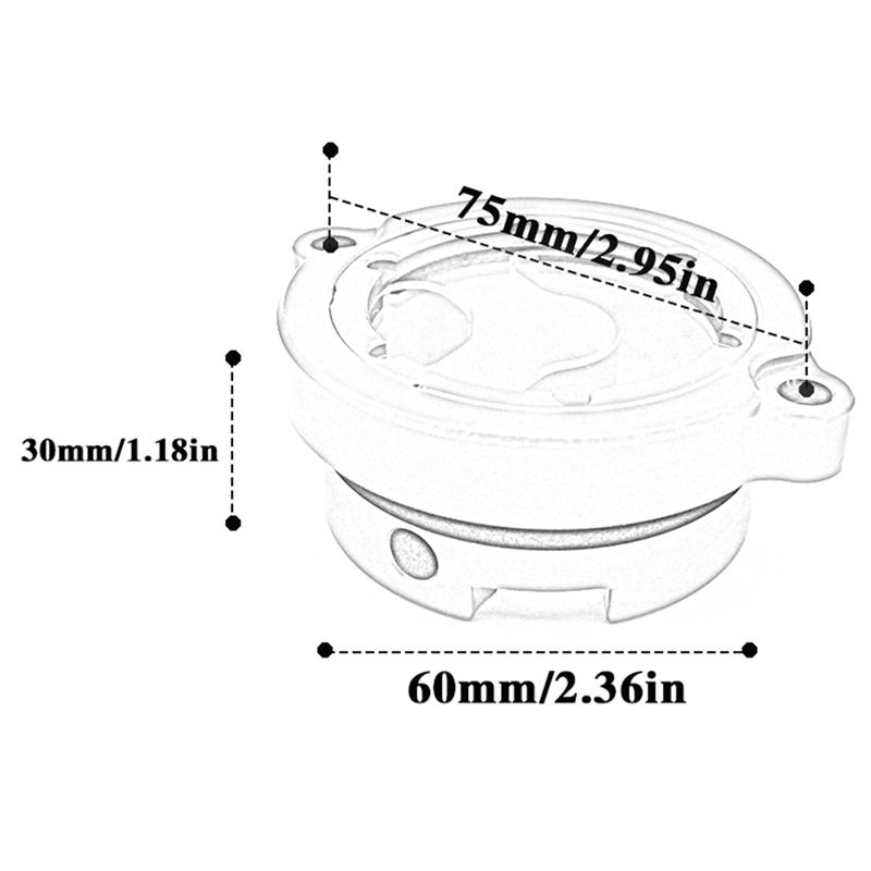 For Kawasaki KLR650 KLR 650 1987- Motorcycle Oil Filter Cover Cap CNC Aluminum Motorcycle Spare Parts Accessories Black-M53K