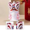 Lion Dance Head Non Woven DIY Material Craft Kit Spring Festival Party Decoration for Baby Tiana Celebration