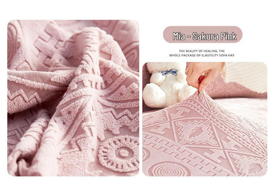 Bohemian Anti-Scratch Elastic Sofa Cover - Dustproof and All-Season Protection