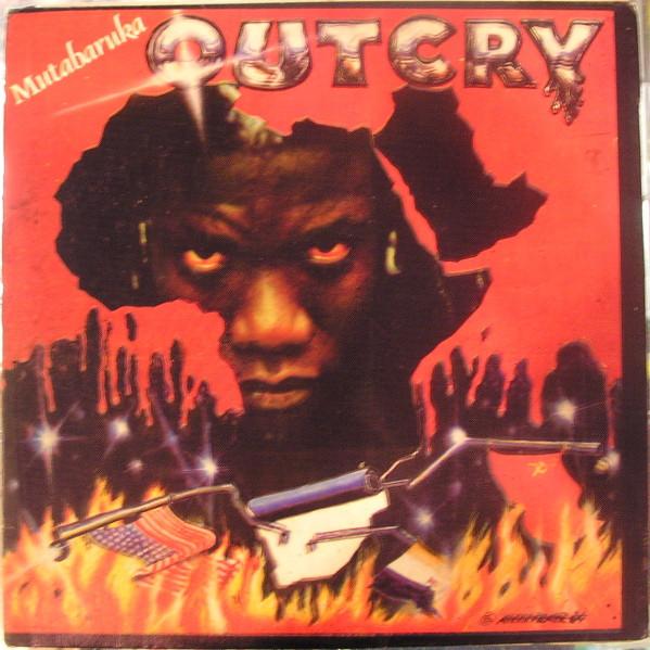 

LP Record MUTABARUKA Outcry NONE Tuff Gong Jamaica Reggae Ska Dub Used