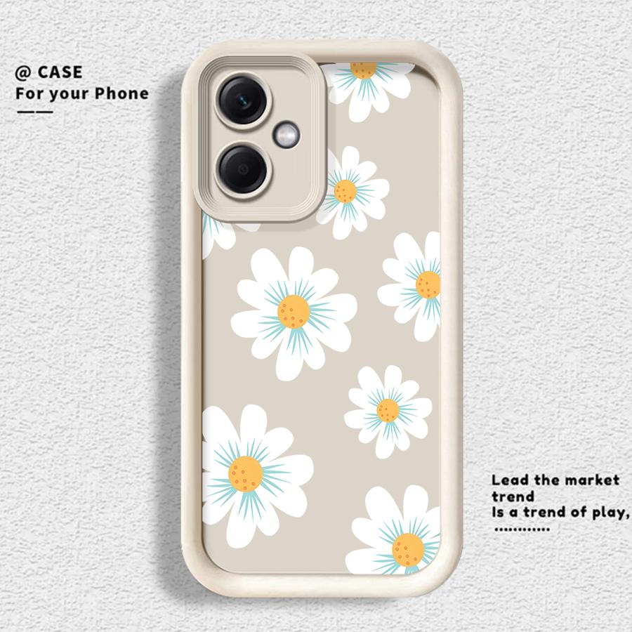 

Simple Flower Phone Cover Case for Xiaomi Redmi Note 14 Pro Plus Note 13 10 12s 11s 12 14C 12C 11 A1 A2 A3 A4 13C Redmi Note 14 Pro+