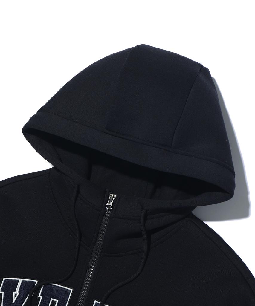 Rayfikers Neoprene High-Neck Zip-Up Hoodie Mq1Ju035_Dark Navy