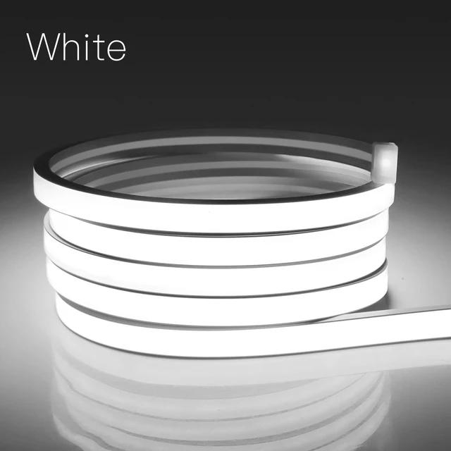 Telecomandă RF reglabilă USB 5V COB LED bandă de lumină rezistentă la apă moale din silicon pur Bandă neon pentru decorarea camerei de bucătărie Iluminare din spate