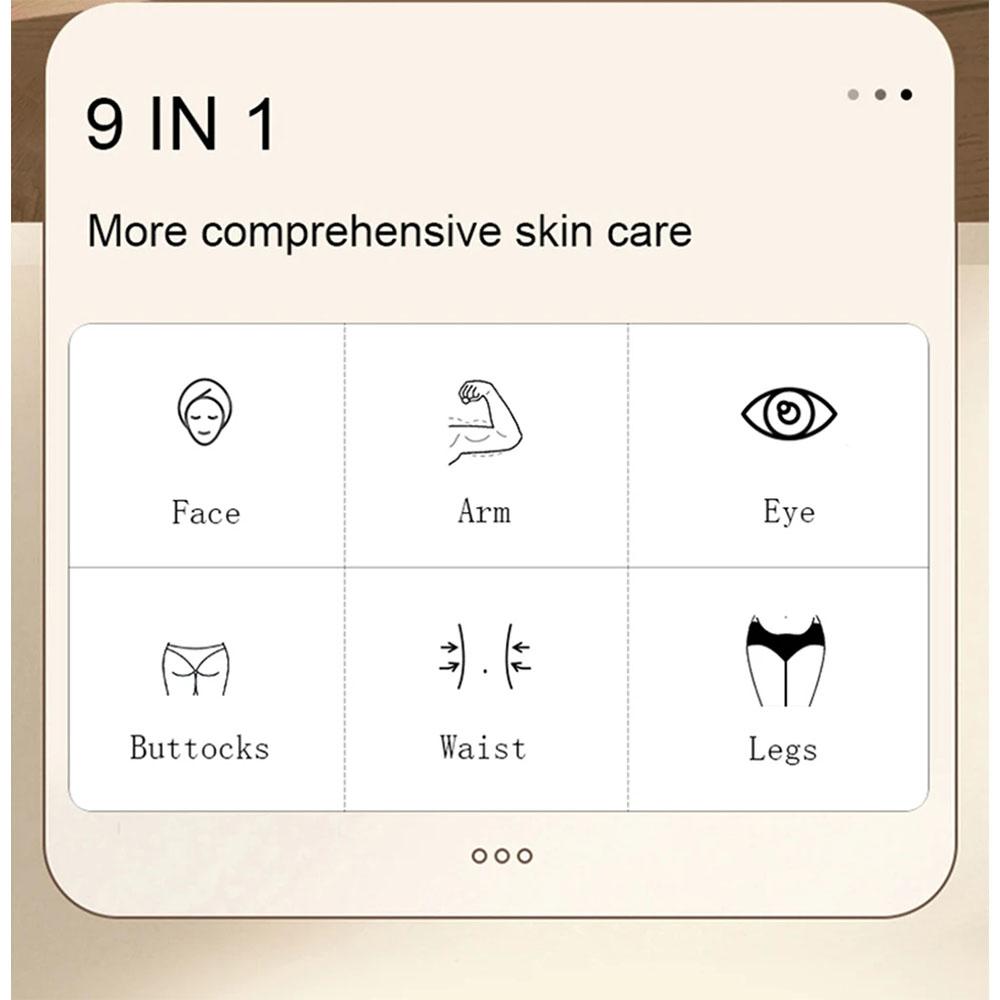 2025 NEW DT 9 IN 1 Lipolaser Cavitation Machine - RF Skin Tightening Fat Burner Body Slimming Electric Beauty Tool