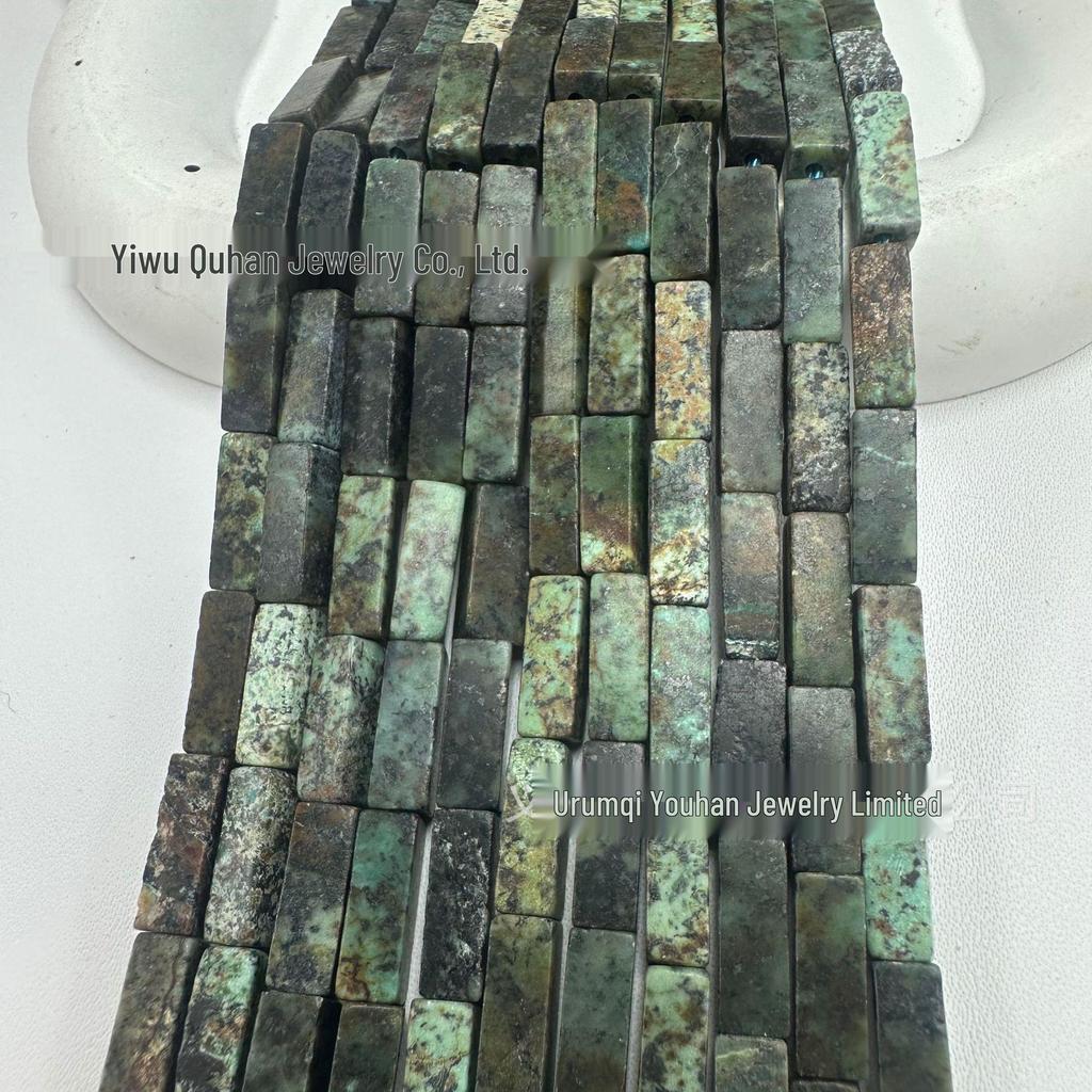 4x13mm Natural Stone Rectangle Bar Beads for DIY Jewelry and Bracelets