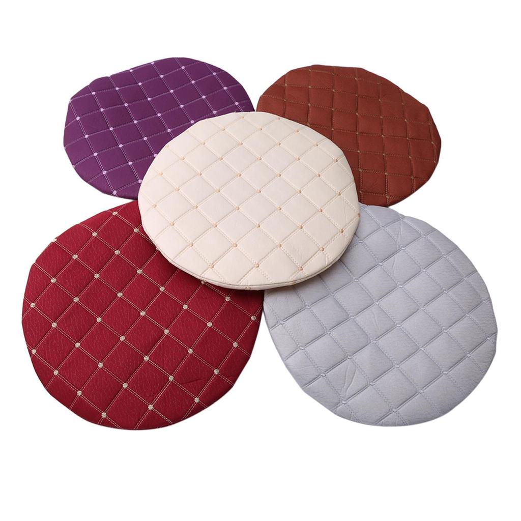 Round Stool Chair Cover Elastic Swivel Chair Covers Stretch Rotating Chairs Protector Washable Seat Case Office housse dining