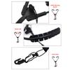 Comfortable Saxophone Shoulder Strap Sax Harness Strap Adjustable for Alto/Tenor/Soprano Saxophones