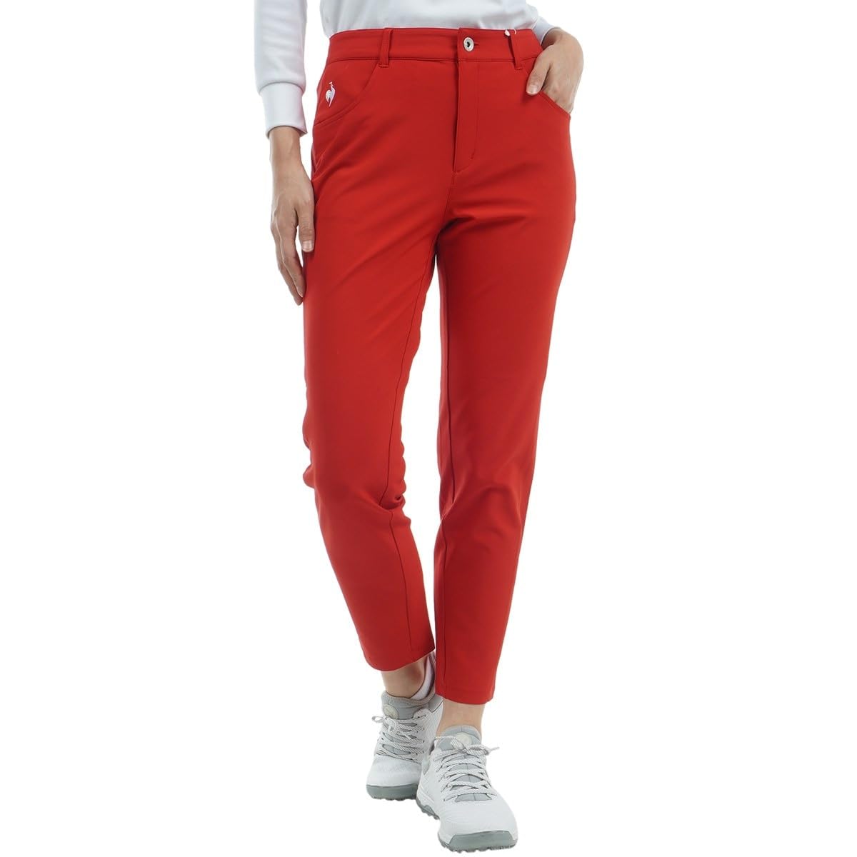 

Штаны Coq Sportif Golf Quarter One Sweat Quick Waist RD00 [Le Golf], стандартная длина, точка, впитывающие, сушка, эластичные, подходят, гольф, LG4FLP50L,