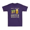 Funny Vaccine Joke Don't Worry I've Had Both My Shots And Booster Unisex T-shirt