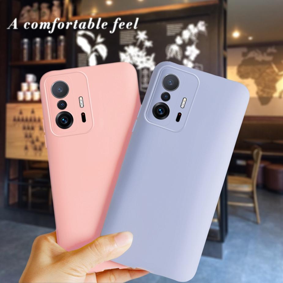 Silikonhülle Für Xiaomi 11T Hülle Mi 11T Pro Weiche Dünne Fundas Coque Süßigkeit Mattes Handyhülle Für Xiaomi 11T Pro Mi11T Pro Stoßfänger
