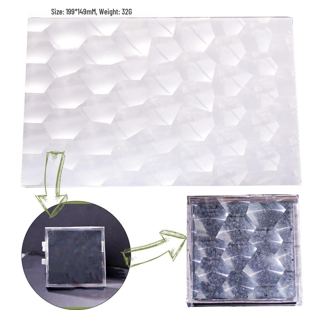 Colorful 3D Epoxy Silicone Gradient Laser Transfer Sheet