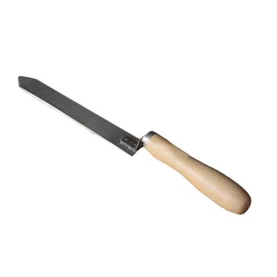 Raspador de miel en forma de Z, herramienta de acero inoxidable para desopercular miel, raspador largo para limpieza de colmenas de apicultor.