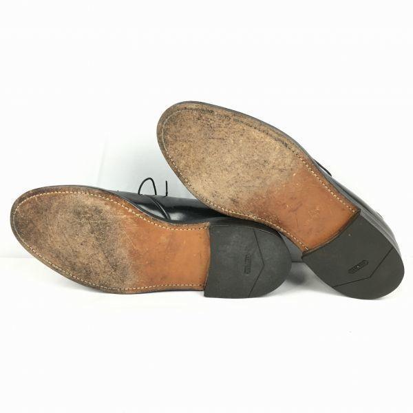 LOTTUSSE Goodyear Welted Plain Toe Business Shoes Black Size 7 / 25.5cm Men's(USED)