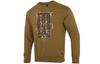 Sweatshirts Men's Dark Khaki Crew Neck Moderate Regular H39315