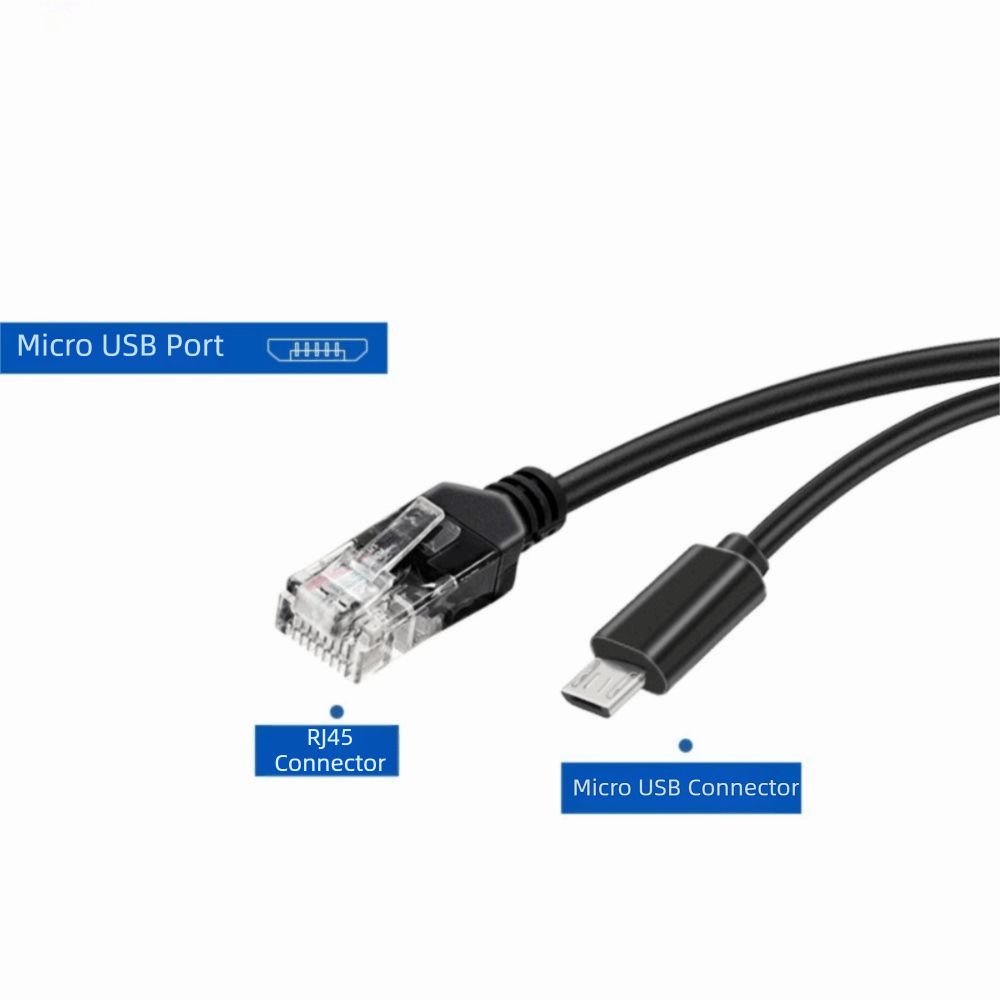 100Mbps1000Mbps Gigabit POE Splitter PoE To TYPE-C Splitter  Micro USB Security Camera