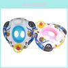 Baby Swimming Ring Inflatable Float Swim Seat With Steering Wheel And Bebe Horn For Safe Water Fun