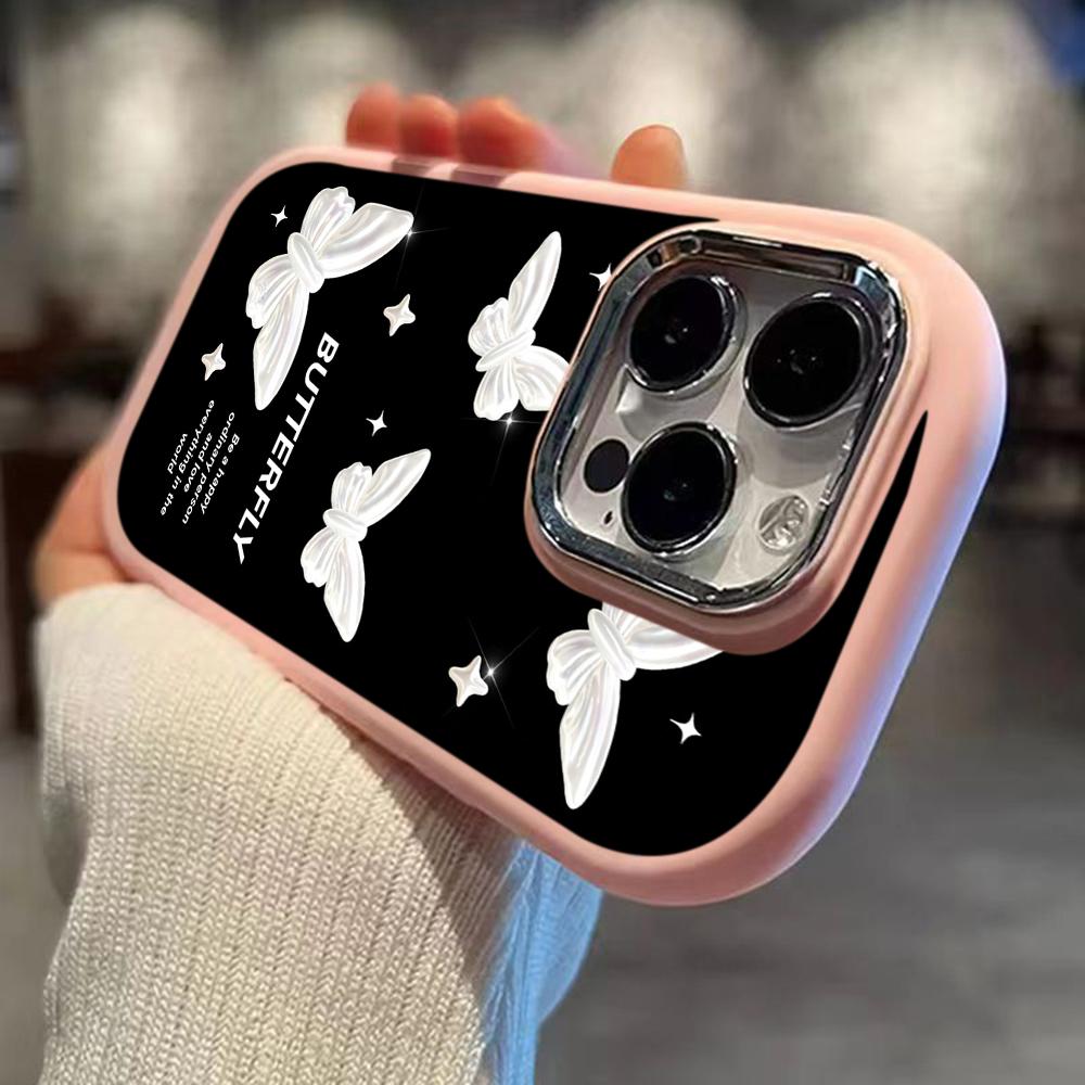 LZ4 Butterfly art design Soft Phone Case for Samsung S24 Ultra S23 Plus S21 FE A16 A54 A52 A06 Infinix Hot 40 30i Lens Protection Shockproof Cover