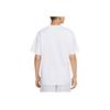 Nike Sports Print Loose Knit Short Sleeve T-Shirt Men Tops White FD1301-100