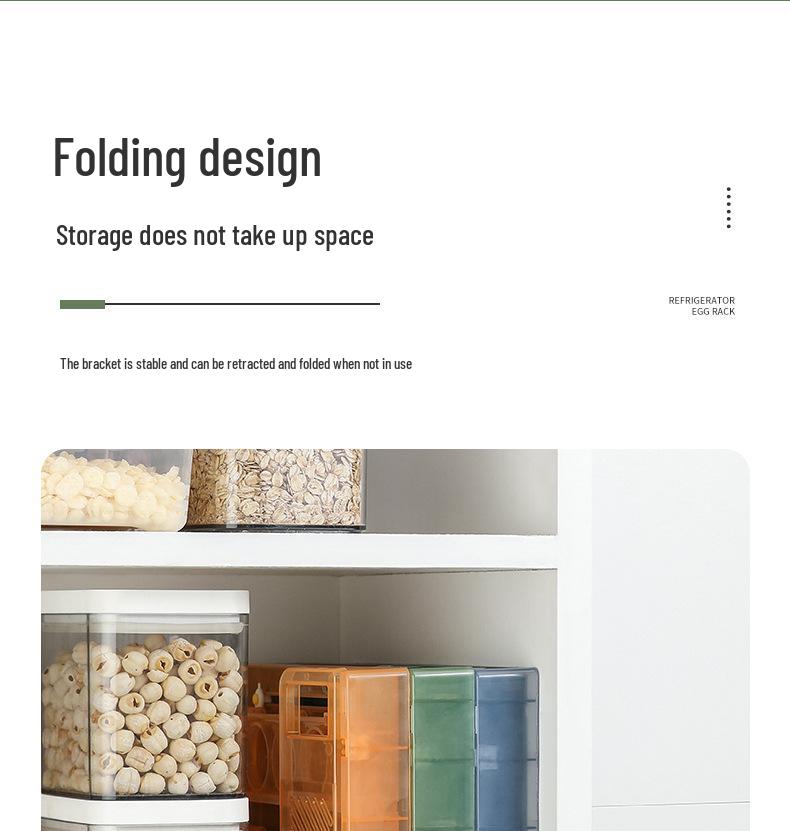 Multi-Layer Egg Storage Box - Fresh-Keeping, Anti-Fall, Food Grade, Handheld with Timer