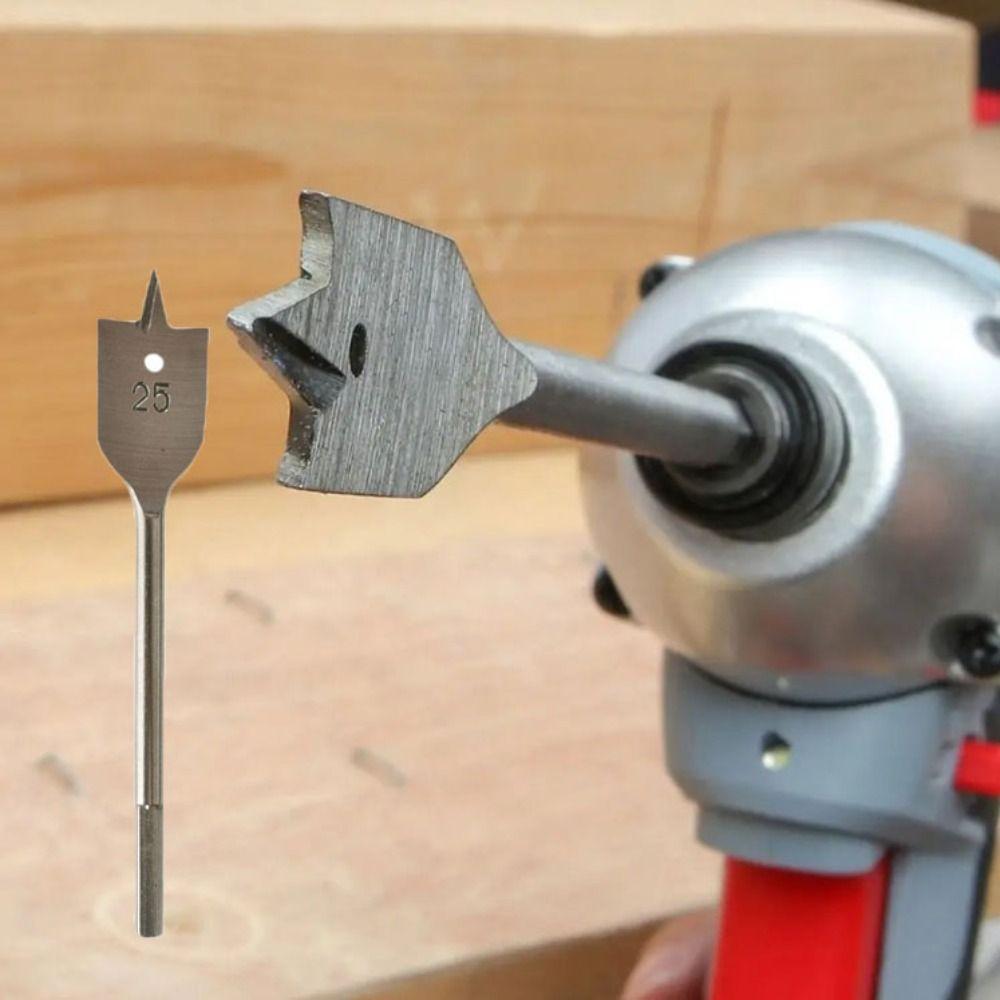 High-carbon Steel Woodworking Tool Sets Long Woodworking Spade Drill Bits  Carpenters Bit
