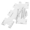 2Pcs Patch‑Work Ruler Mini Household Sewing Machine Template Clothing Measure Draw Stitch