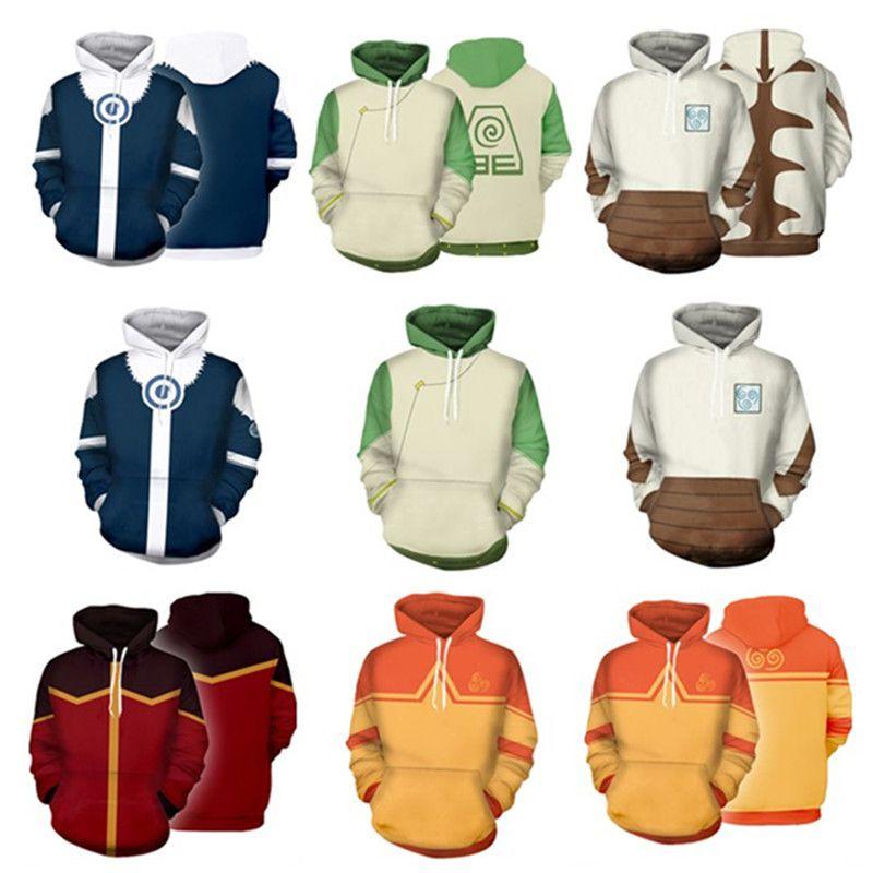 Luxurious Avatar The Last Airbender Hoodie Cosplay Costume Sweatshirt For Ultimate Comfort