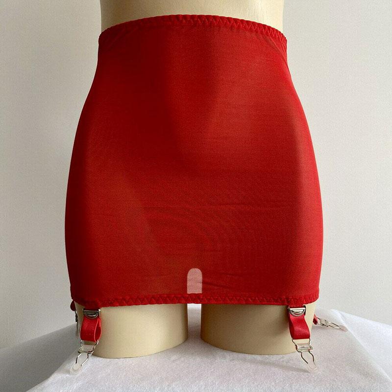 Buy Women Short Skirt Adjustable High Waist Garter Belt Straps