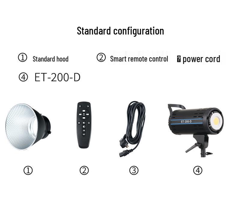 Yingbang 200W LED Light for Live Stream, Beauty, Clothing & Food Photography
