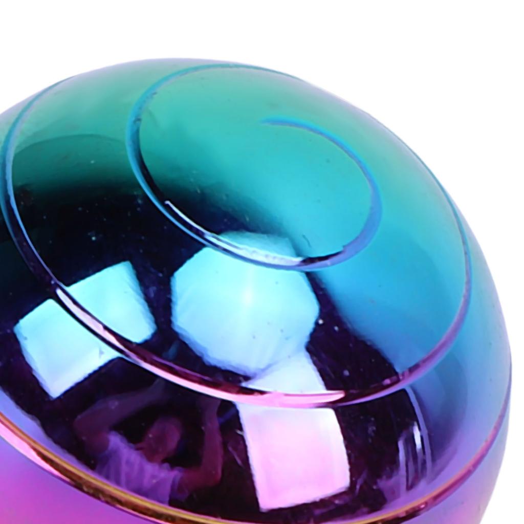 Metal Desk Toy Ball Stress Relief Disassembly High Speed Desk Rotating Ball for Relaxation Colored