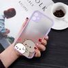 Cartoon Peach Mochi Cat Phone Case For iPhone 11 12 13 14 15 Pro MAX 7 8 Plus Case For iPhone X XS MAX XR Cover Shockproof Funda