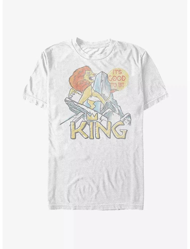 The Lion King King Pride Rock TShirt Size S 4XL Gift For Friends S