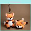 Cute Fox Plush Toy Mini Pendant With Soft Short Plush For Kids And Girls