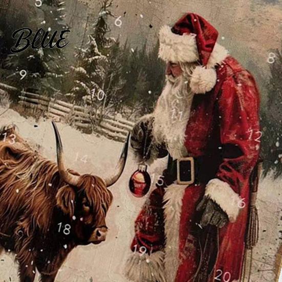 Cat Themed Countdown Day with Calendar for Christmas Advent Gift Box Lovers 24 Holiday Room