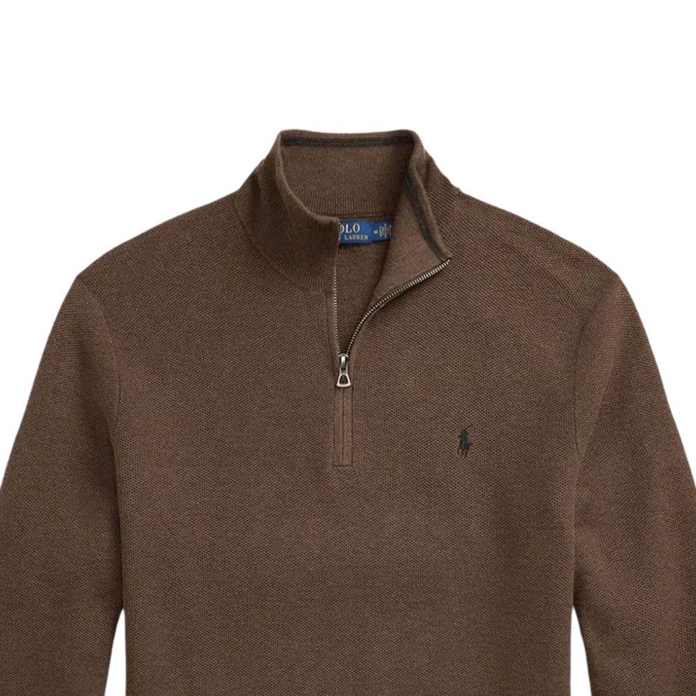 Polo Ralph Lauren Long Sleeve Zip Pullover Polo Shirt Men tops 710932304-527