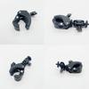 Universal 1/4Inch Screw Compatible Action Camera Holder for Action Cameras on Bikes Featuring Adjustable Rotation
