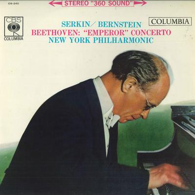 LP Record RUDOLF SERKIN LEONARD BERNSTEIN N  Beethoven Piano Concerto No. 5 Empe OS240 CBS 1962 Japan Classical Used