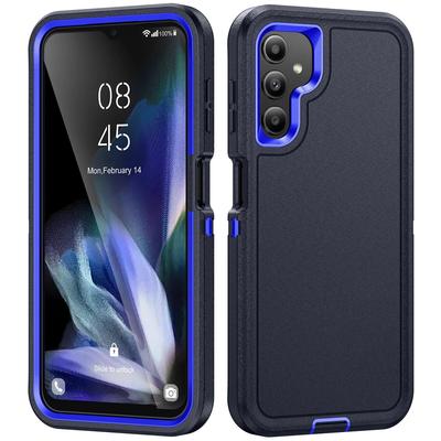 Custodia Blindata 3in1 Robusta Per Samsung Galaxy A56 A36 A16 A06 A15 A54 4G 5G Bumper PTU Copertura Protettiva Anti-Caduta di Grado Militare