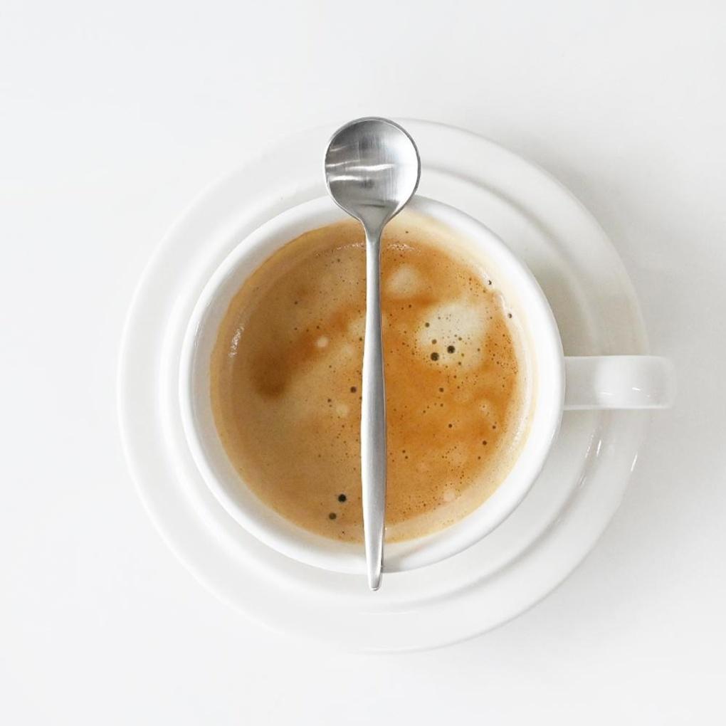 Avella Matte Stainless Steel Mini Teaspoon Silver