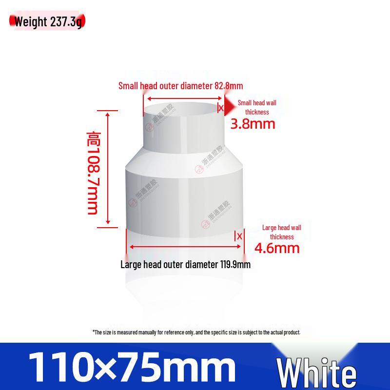 PVC Water Supply Straight Reducer Fitting