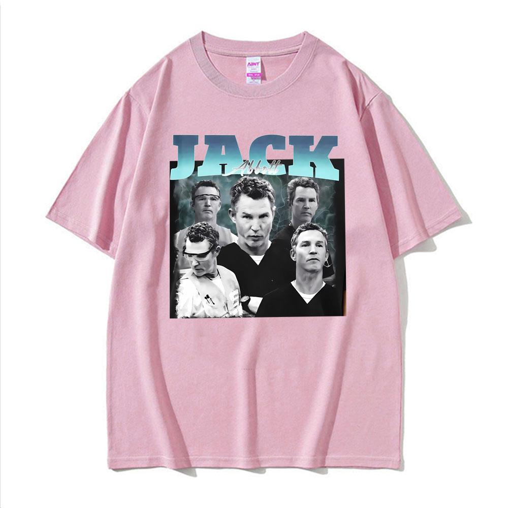 Dr Jack Abbott Vintage Unisex Graphic Tshirts Unisex Women Summer Fashion Style Classic T Shirt Cotton ONeck Loose Tee Shirt