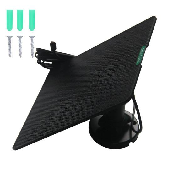 Solar Panel 5V/1000mA Output Short-Circuit Protection Waterproof Easy to Install