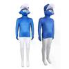 Die Schlümpfe Cosplay Kostüm Jumpsuit Roboter mit Maske Neu Buch Tage