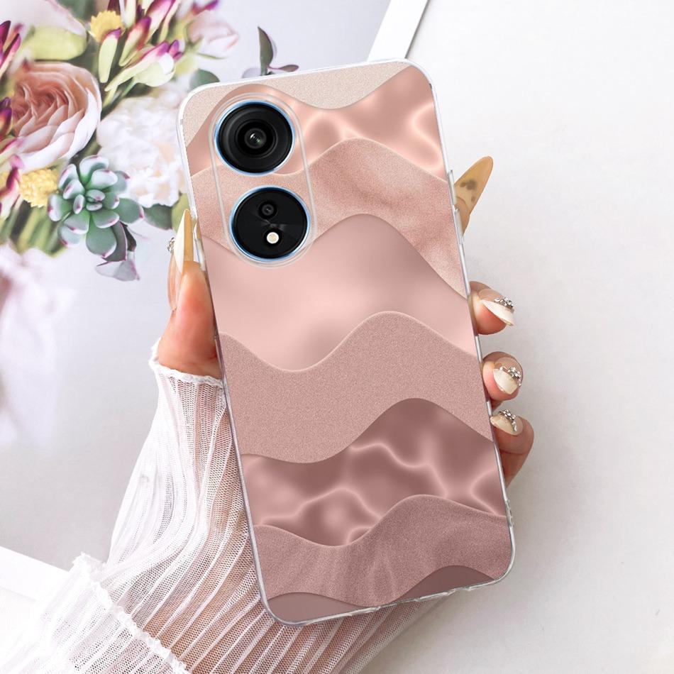 For OPPO Reno8 T 5G CPH2505 / Reno8 T CPH2481 (Reno 8T 4G) Cute Flower Butterfly Cat Painted Case Soft Silicone TPU Phone Cases