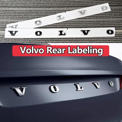 Car Trunk Logo Sticker Decoration Accessories For Rdesign Polestar AWD V50 S60 XC60 S40 XC40 XC90 V60 S80 S90 V90 V70 T6