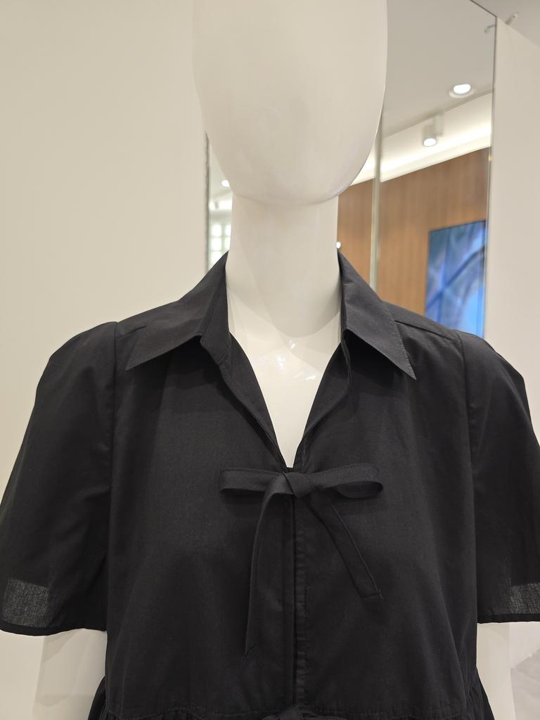 ZOOC Ribbon Point Short Sleeve Blouse V253MSC923